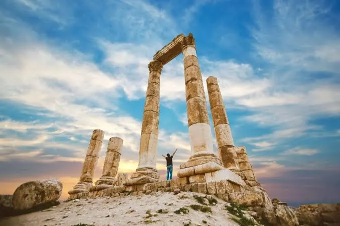 Temple of Hercules on the Amman Citadel, Jordan