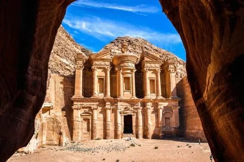 Ad Deir (the Monastery) at Petra, Jordan