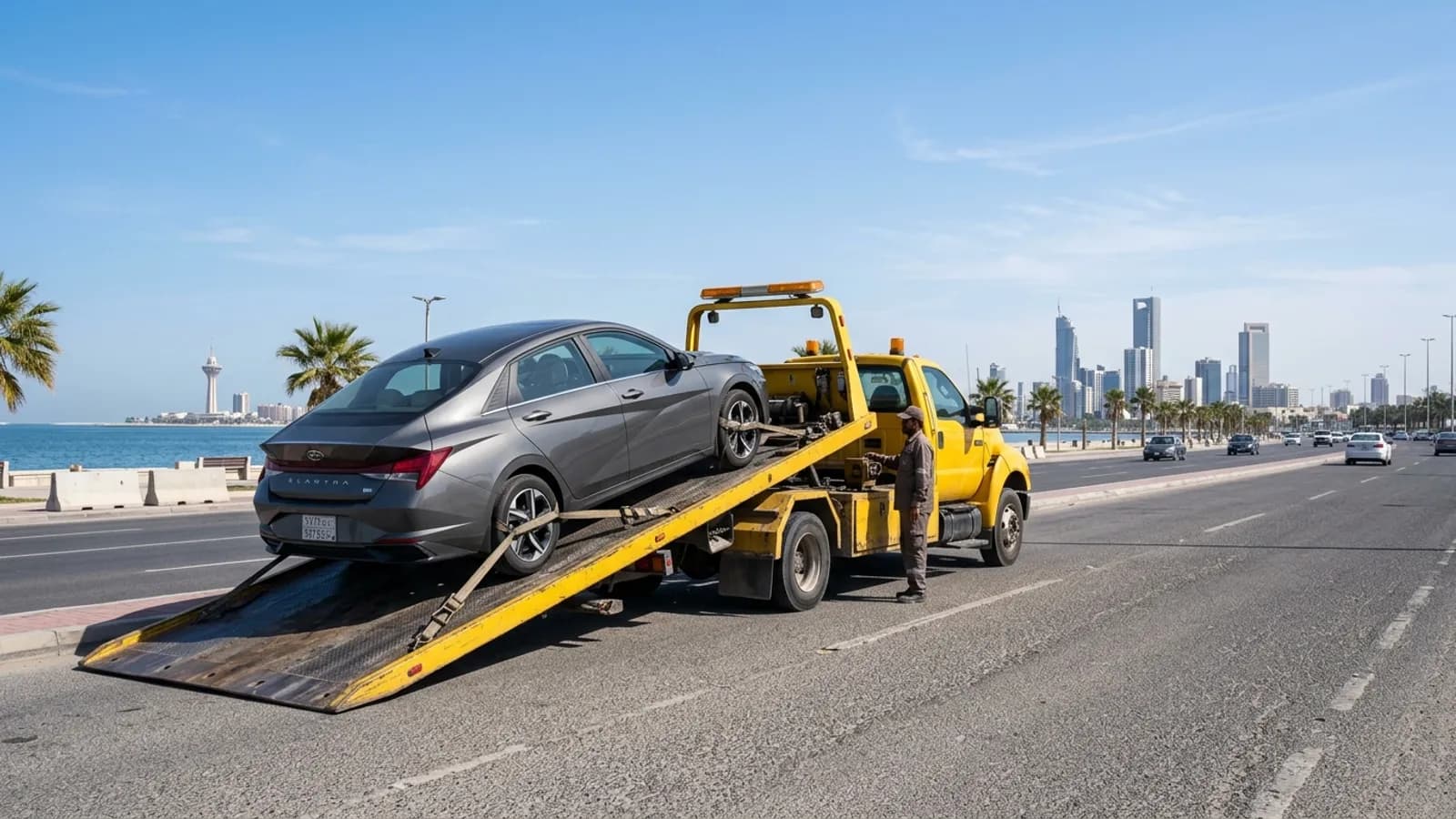 Car recovery in Al Khobar (سطحة الخبر)